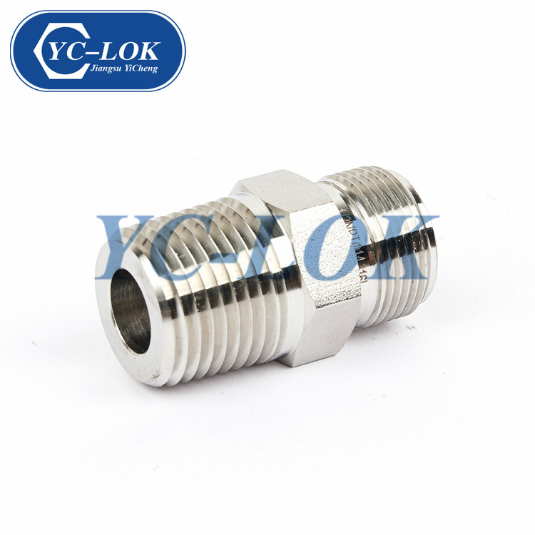 Manufacturing 34 Stainless Steel Quick Fitting Male Threaded Coupling