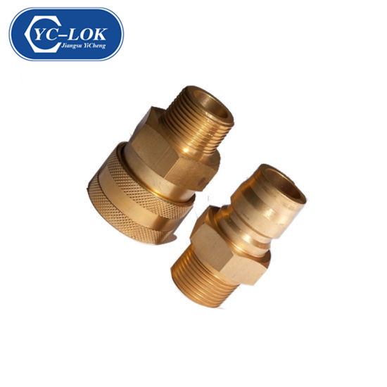 Non-Valve Brass Coupling for Water Transfering