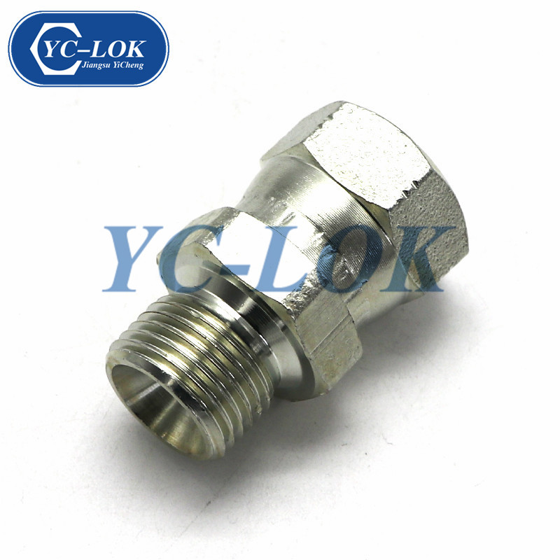 Promotion double hexagon carbon steel hydraulic fittings adapter