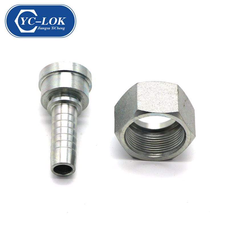 Shipping from China hydraulic Metric Female Flat Seat Hose Fitting (20211)