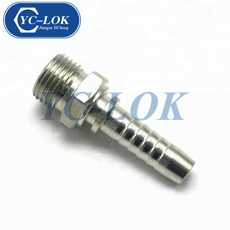 Stainless Steel Reusable Hydraulic Hose Fitting