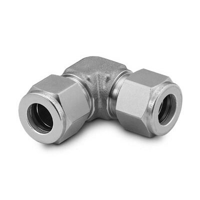 Stainless Steel Swagelok Tube Fitting Union Elbow  12 in  Tube OD