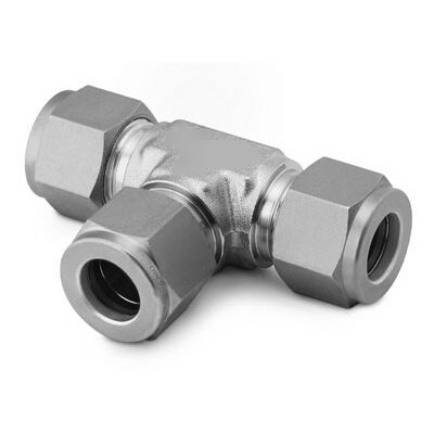 Stainless Steel Swagelok Tube Fitting Union Tee 14 in Tube OD