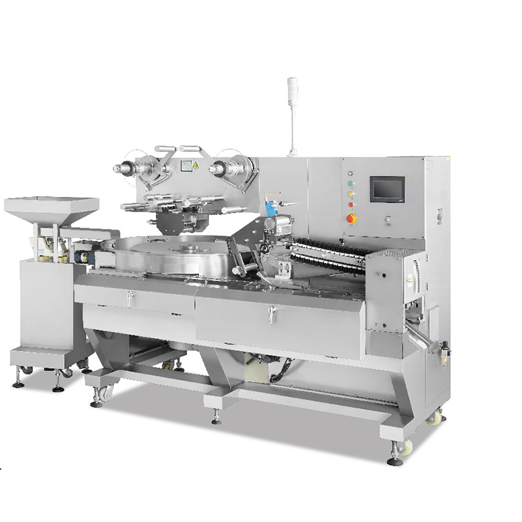 Automatic Food Toffee Tablet Sugar Candy Pillow Flow Packing Machine Price
