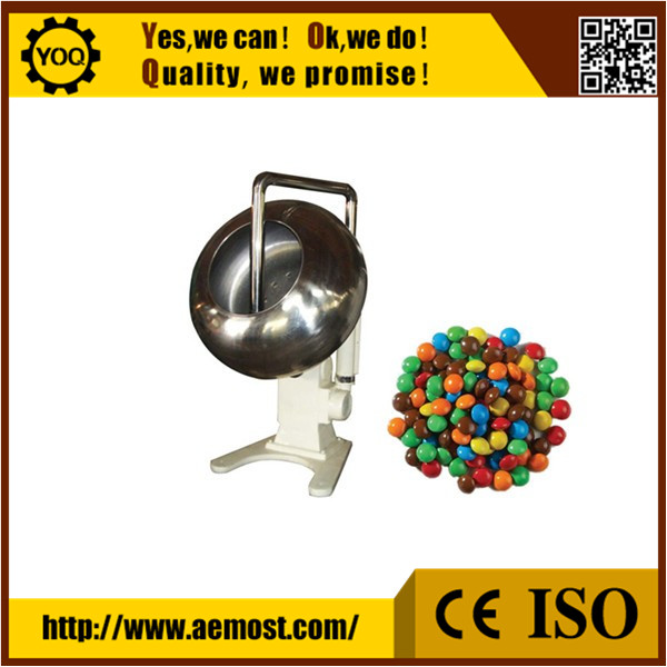 Chocolate coating sugar coating pan/chocolate coater machine/ candy polishing machine