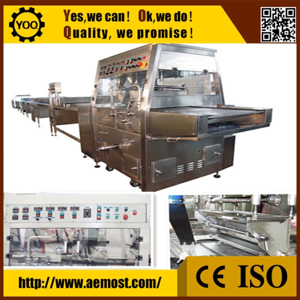 automatic chocolate enrober for sale,automatic chocolate enrobing line
