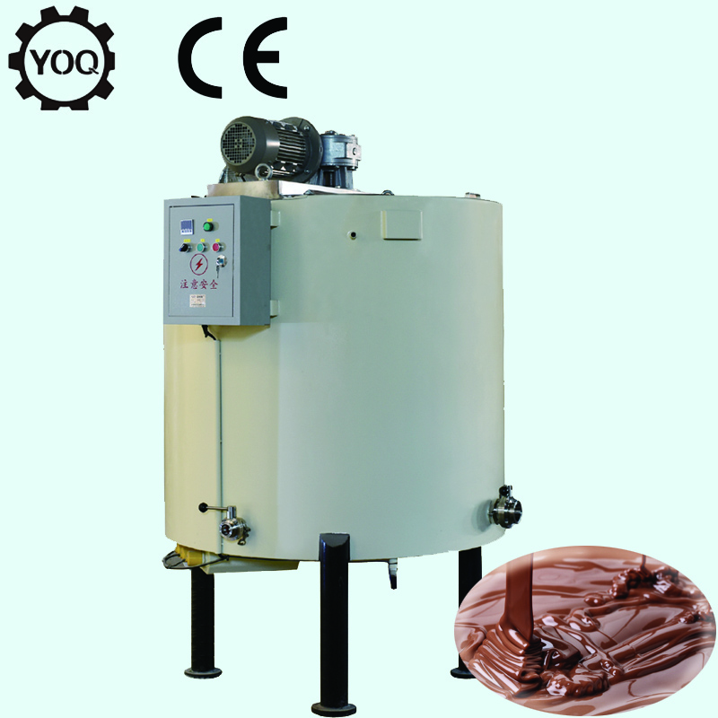 chocolate melting machine with holding tank, professional chocolate holding tank
