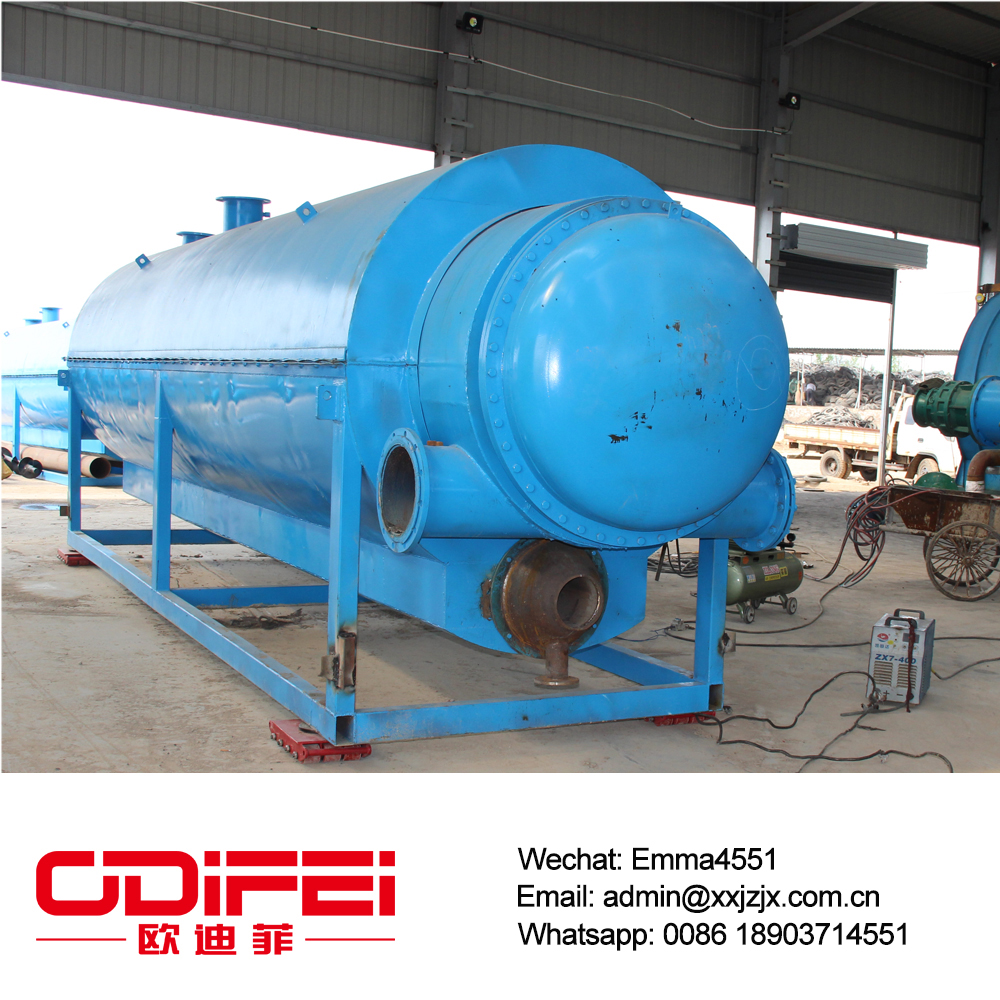50 Ton waste motor oil distillation equipment