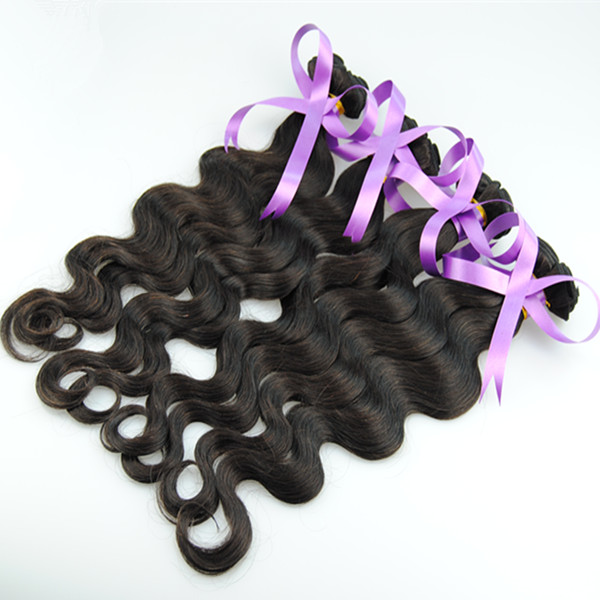 100% 6a human hair extensions body wave style best price top quality virgin peruvian hair