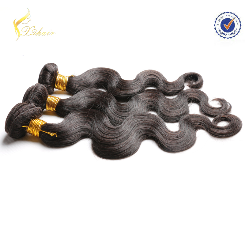 100% Human Brazilian Human Hair extensions Straight wave hair extension surplier in China