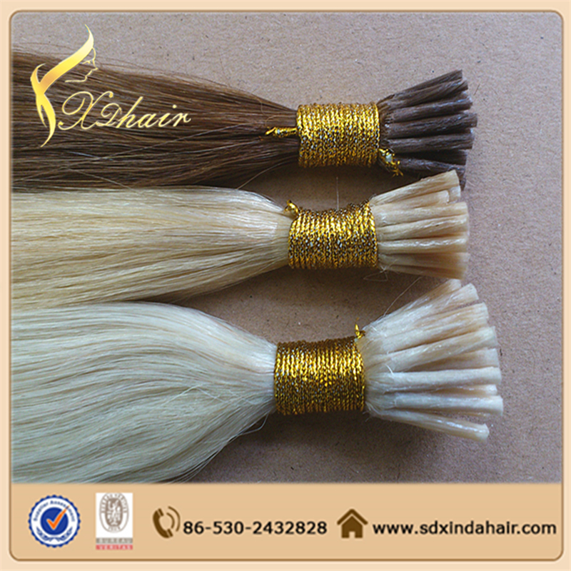 100% Human Hair 1g/strand Ombre I Tip Hair Extension For Cheap
