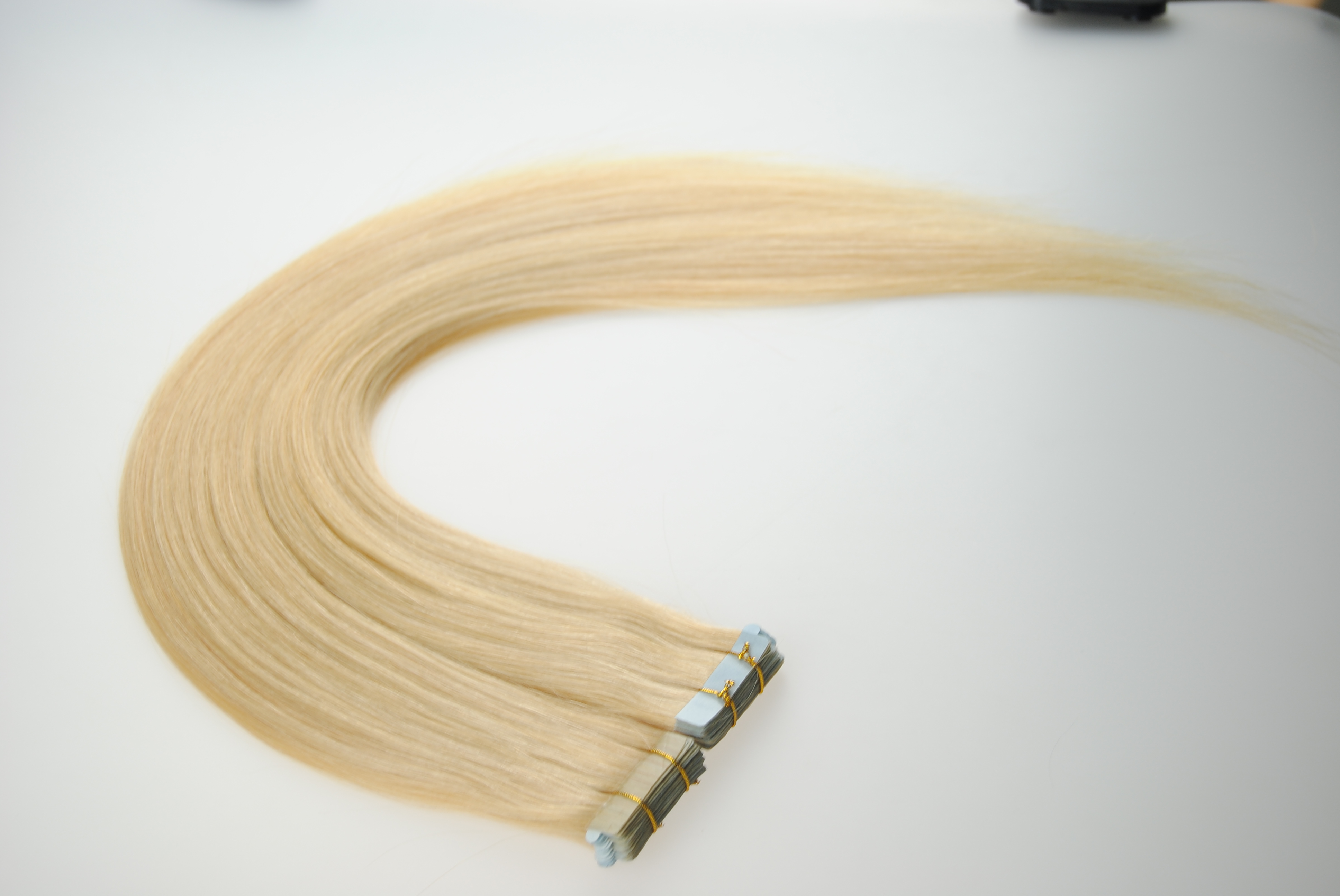 #1b color brazilian 8-30 inches glue tape in hair extensions seamless thin weft straight super tape hair weaving for sale