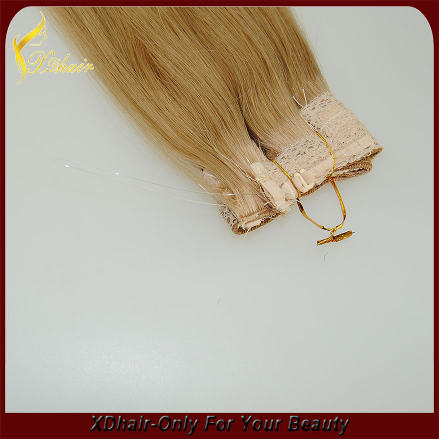 2015 Europe Hot Wholesale Best Quality  Flip In Hair Extension