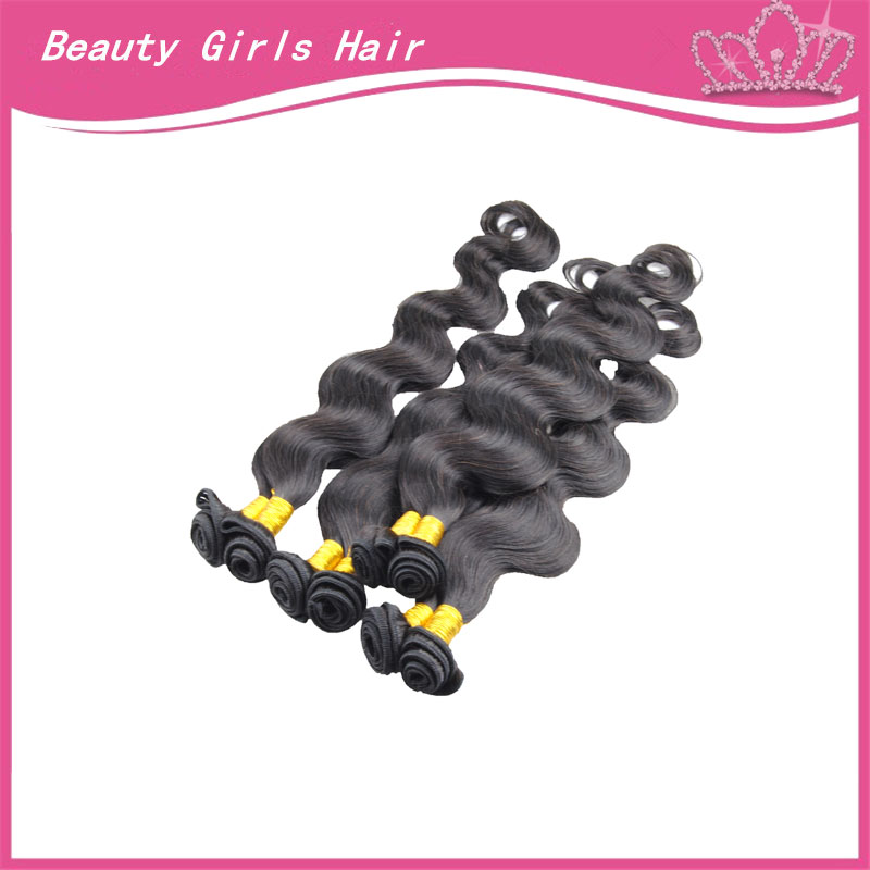 2015 Hot Sale High Quality Real Machine Weft Silky Straight 6a remy brazilian hair extension