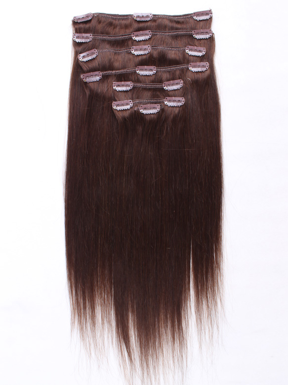 2016 Hot Selling!!! Direct Factory Wholesale Double Drawn Thick Ends Remy Clip In Hair Extension