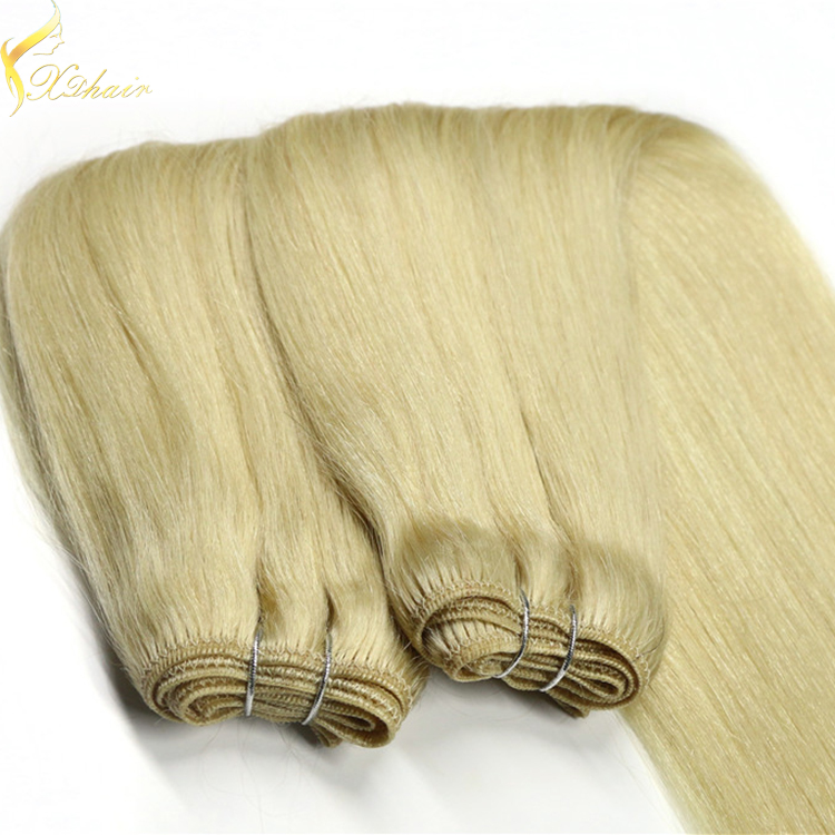 2016 directly factory price top quality blonde virgin indian hair