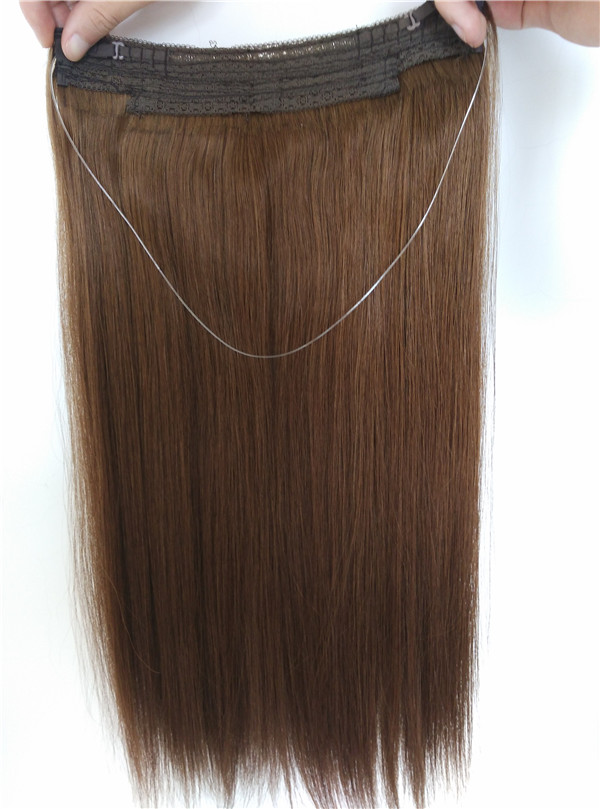 2016 new fashion virgin human hair flip in hair extension