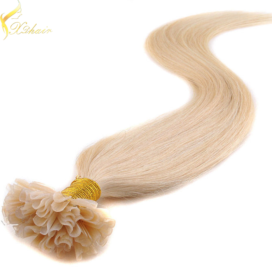 2016 pre-bonded hair extension type hair extensions natural u tip 1 gram