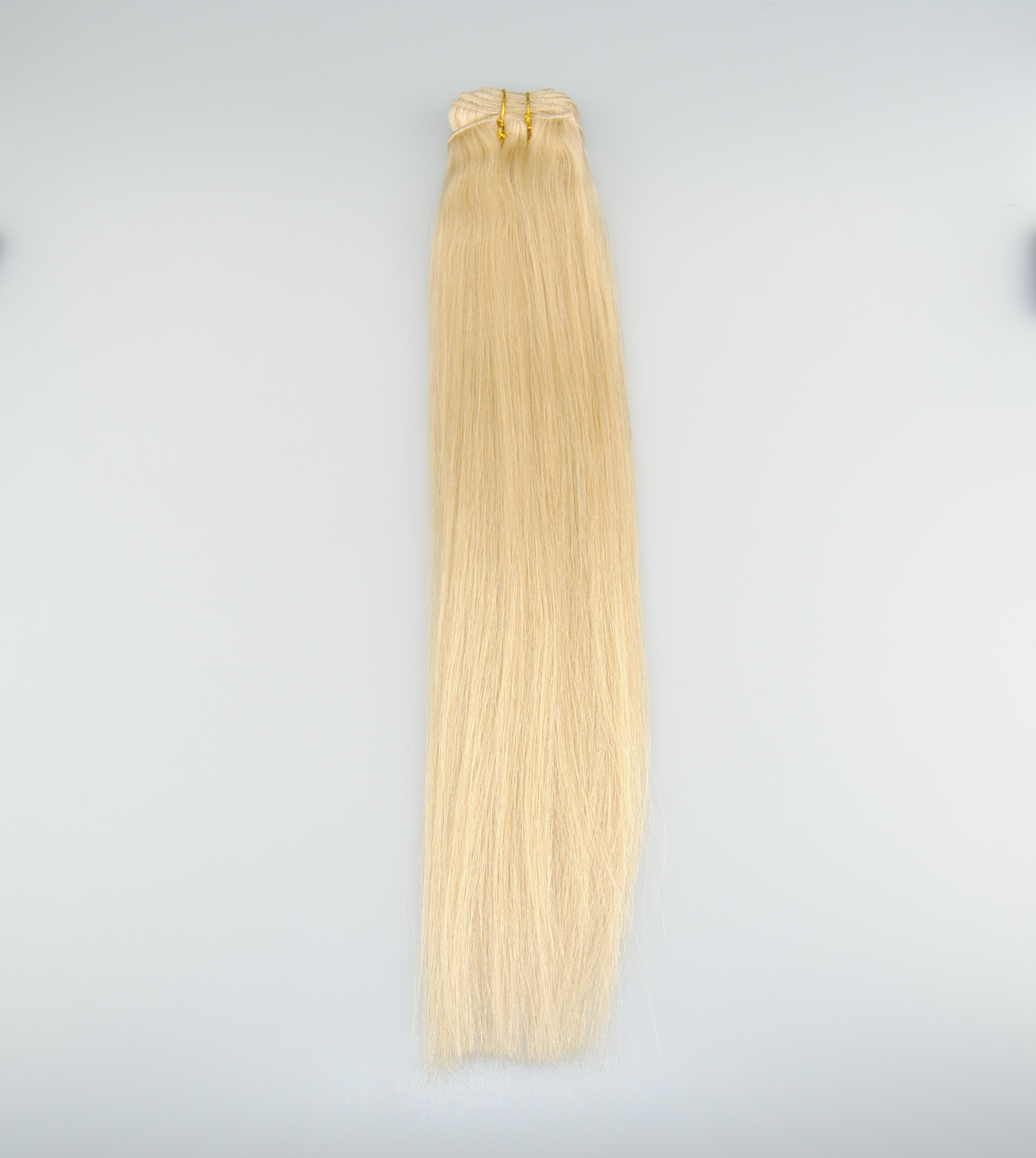 2016 wholesale alibaba full head blonde color 100% human hair weave 18inch cheap virgin peruvian hair