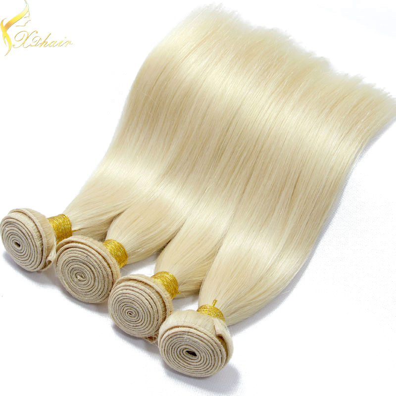 7A Grade unprocessed virgin hair weft with no tangle no shedding pure hair extension natural virgin indian hair