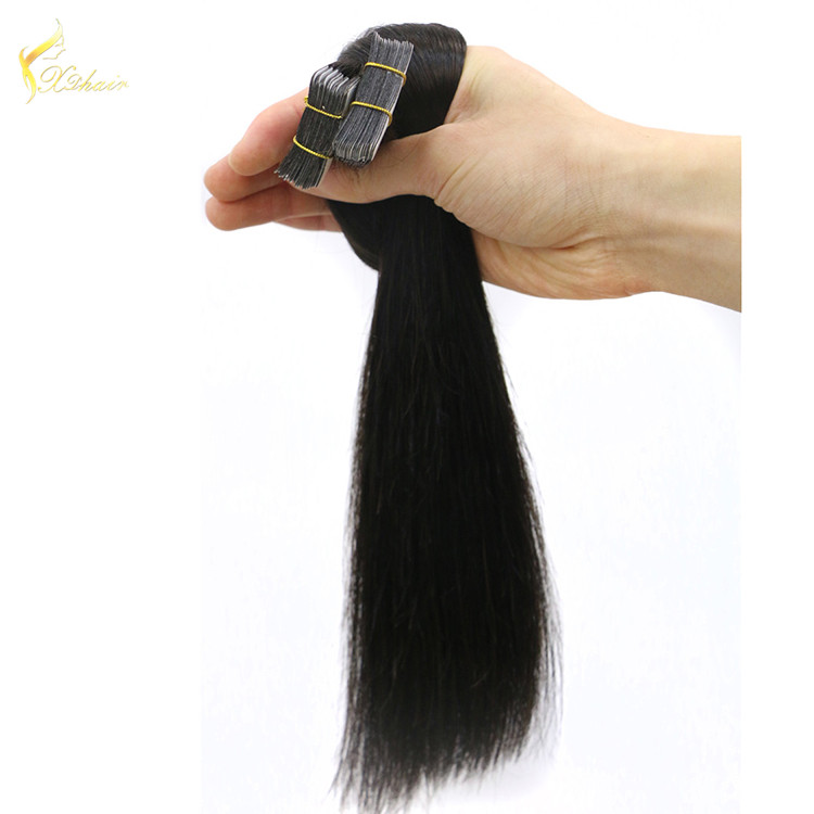 8A Tape In Extensions Blonde Wholesale Skin Weft Malaysian Human Virgin Straight Tape Hair Extensions Skin Weft