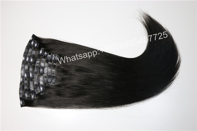 Alibaba Express Virgin Peruvian Hair, Remy Hair Peruvian Clips in Hair, 100% Human Hair Extensions