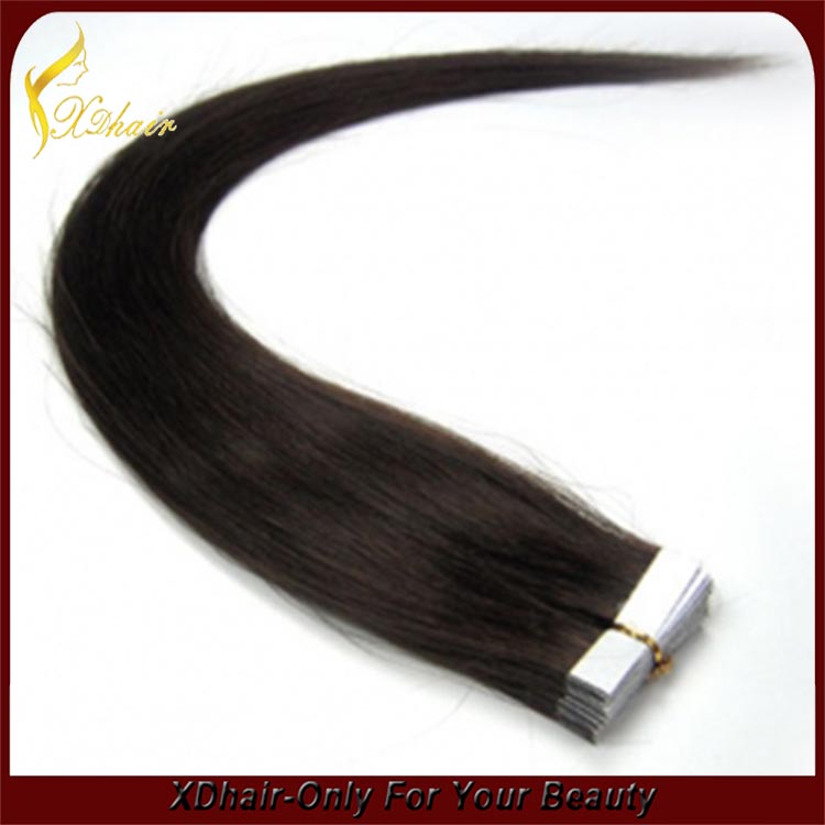 Alibaba express brazilian hair extension wholesale tape hair extension