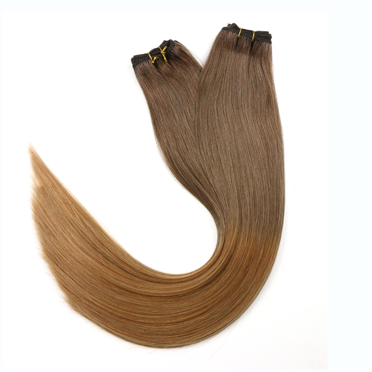 Alibaba express china double drawn 100% Brazilian virgin remy human hair weft double weft silky straight wave hair weave