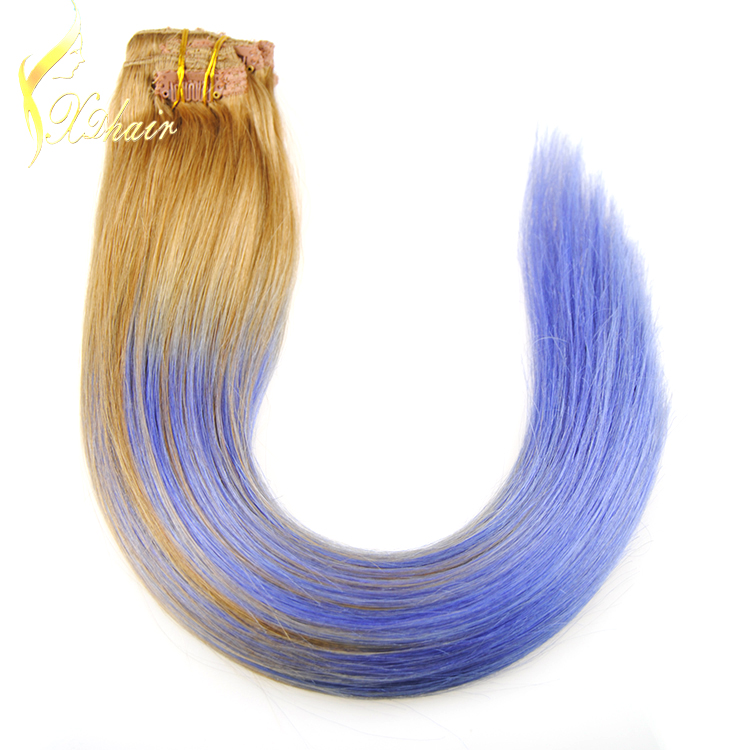 Alibaba express wholesale full cuticle 200g 8a grade 100% human hair virgin remy Brazilian clip in hair extension