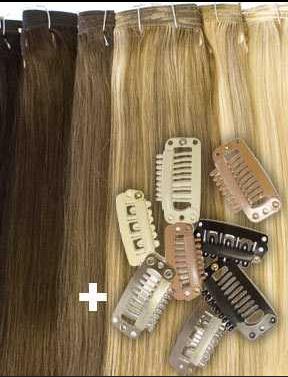Alibaba golden supplier cheap 100% unprocessed peruvian double drawn human hair clip in extensions