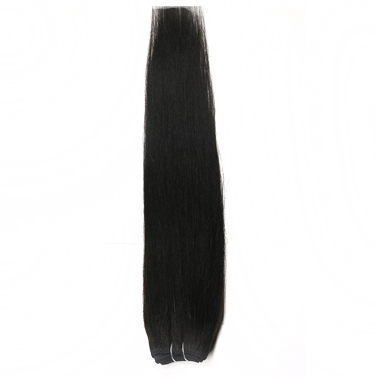 Aliexpress china 2017 new products 100% Brazilian virgin remy human hair weft double weft silky straight wave hair weave