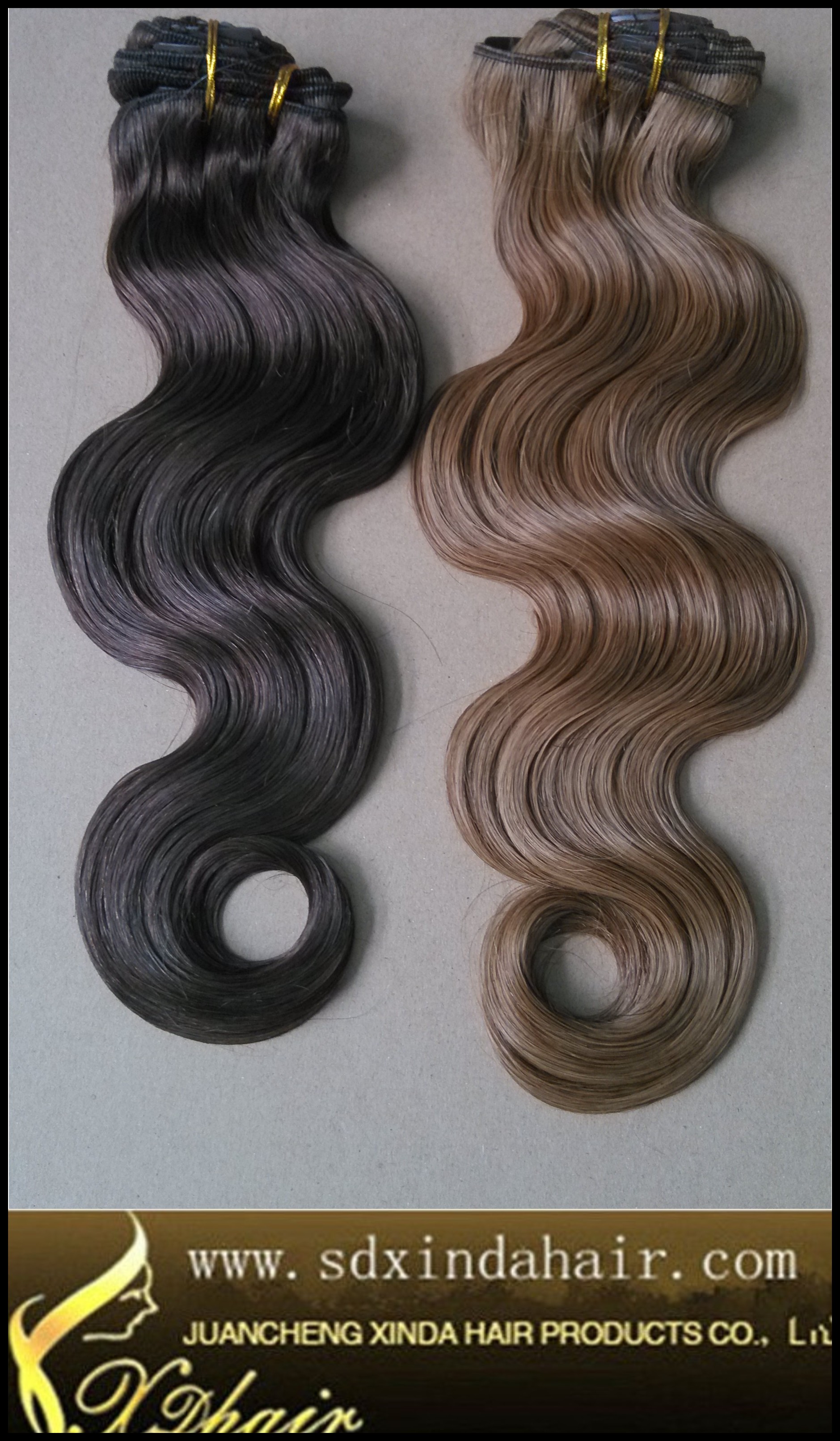 Best Selling Indian 100% Remy clip in hair extensions