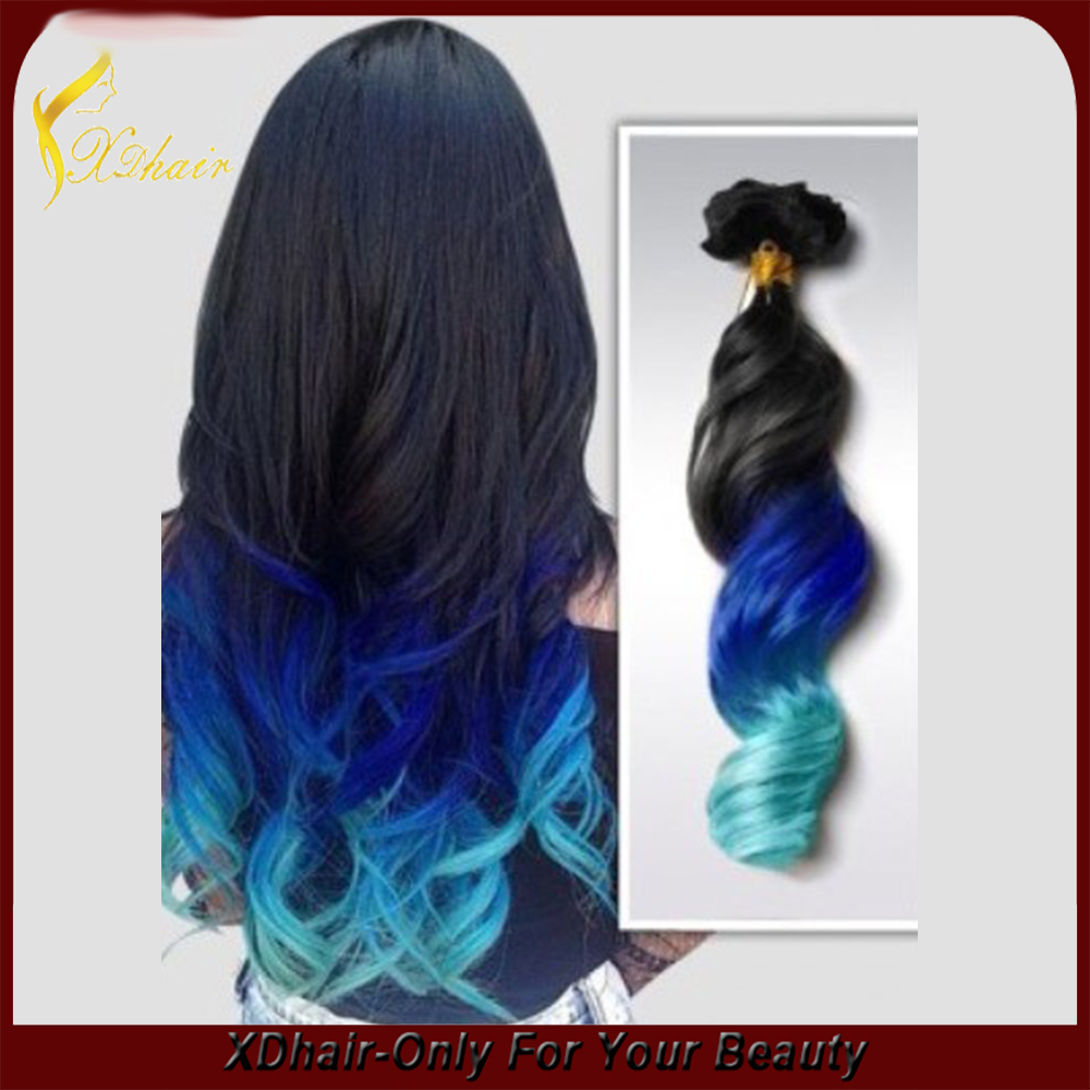 Best quality double drawn human hair extension 8inch-34inch can be dyed and restyled  virgin remy indian hair
