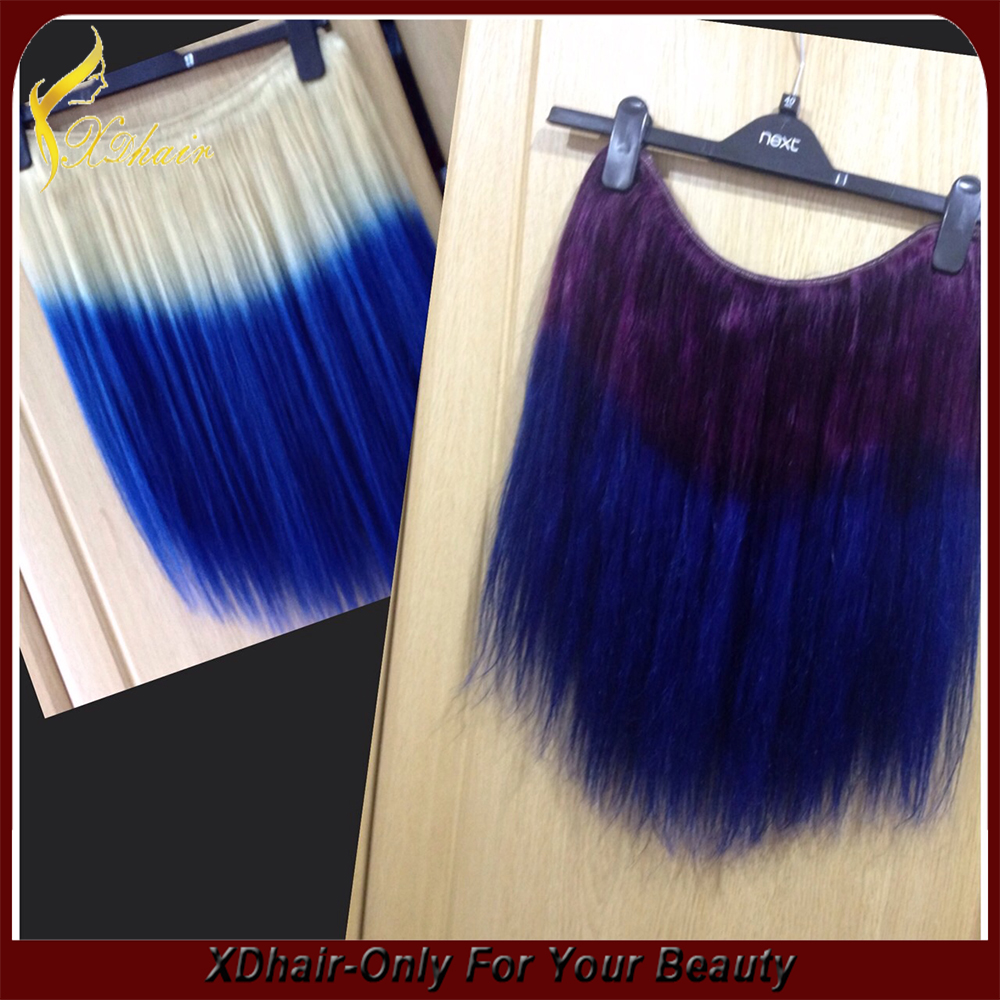 Brazilian hair/Indian hair/Peruvian hair/Malaysian hair top selling hair extension flip Brazilian hair 150gram blond hair