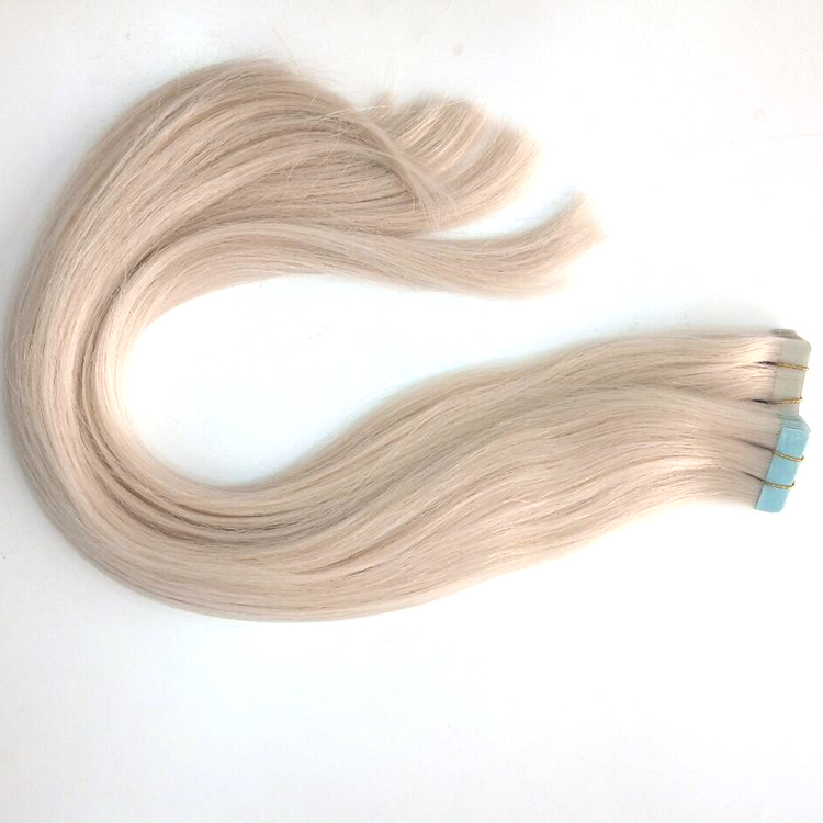 China Supplier Grade Russian Cheap Virgin Remy Human Hair Double Drawn Colorful Tape Hair Extensions