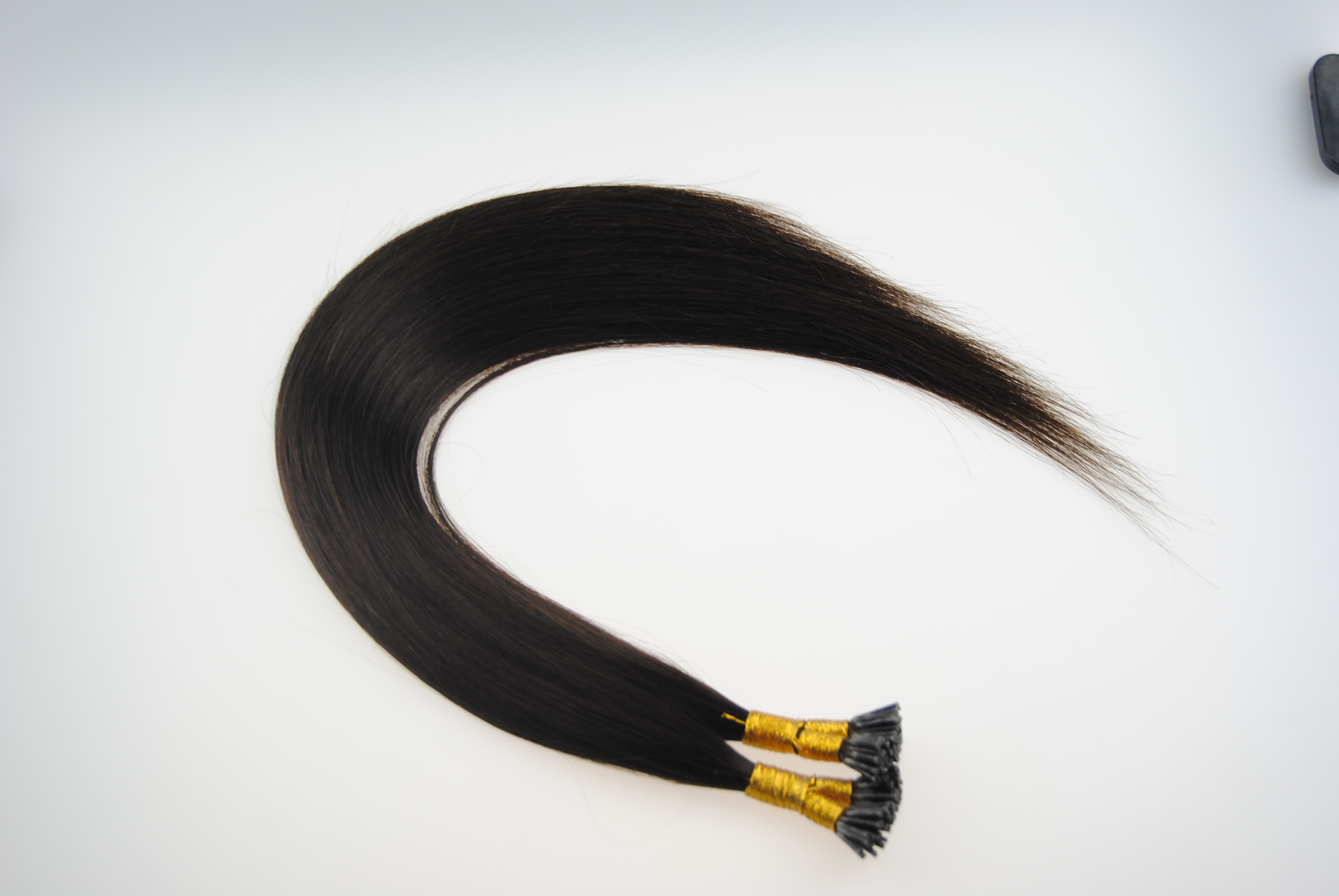 (Color #4, 1g/strand) STOCK 20inch 300 Strands Cuticle Intact Remy i-tip hair extensions for black women