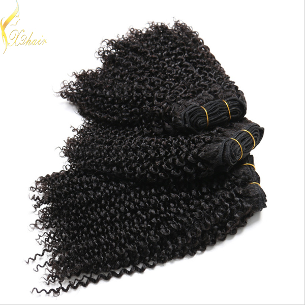 Curly hair weaving top quality hair wave factory low price