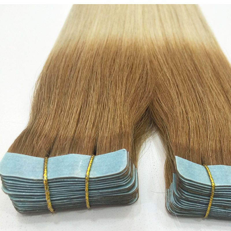 Double Drawn Wholesale Super Tape tape in hair extention