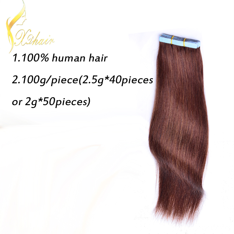 Double Sided Tape Hair Cuticle 22 24 26 28 30 inches brazilian 5a weave hair