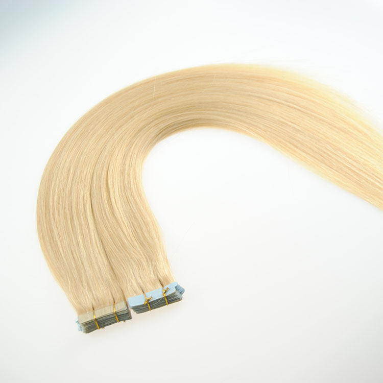 Double weft full cuticle wholesale brazilian tape in hair extensions 120 grams