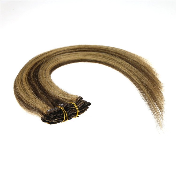 Elegant hair clip in hair extensions for black women