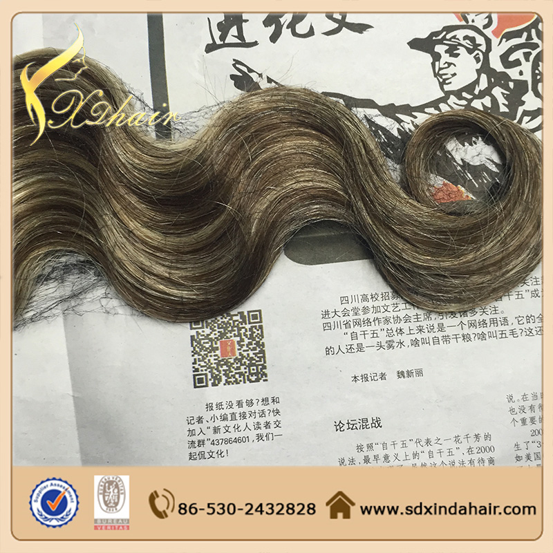 European hair clip in hair extension