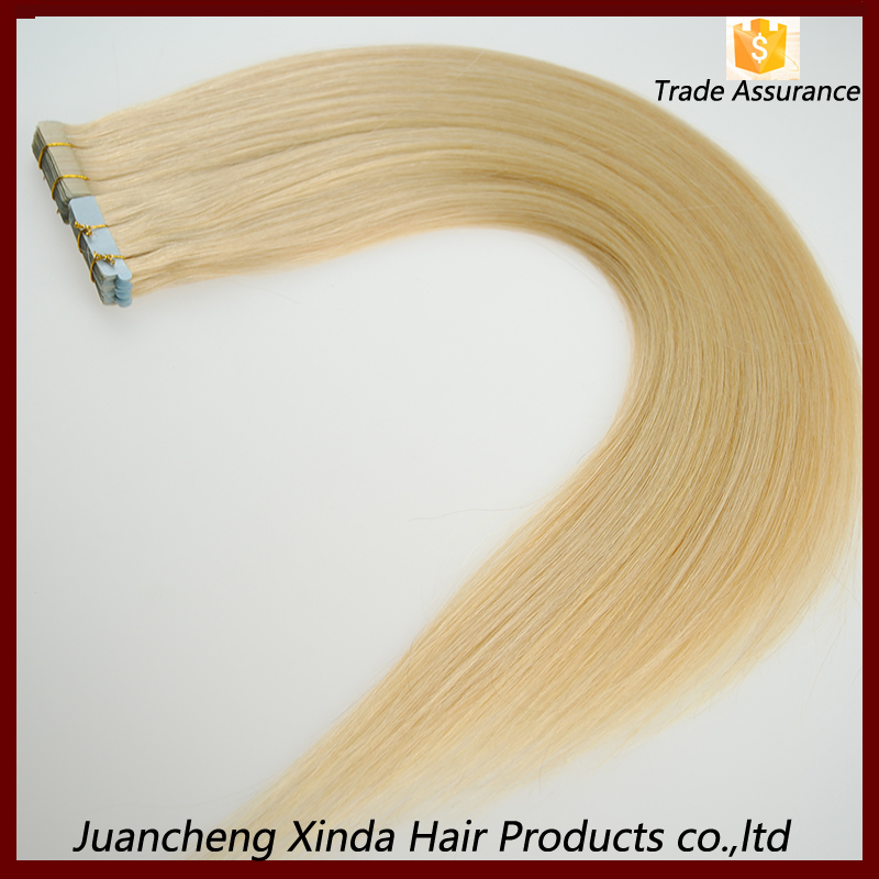 Factory low price  tape hair extension 7A best quality tape hair extensions european remy hair