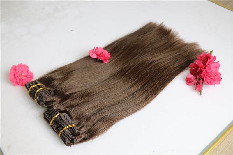 Full head Clip in human hair extensions 10inch to 30 inch hair extensions 10pcs with 22clips clip in remy hair extension
