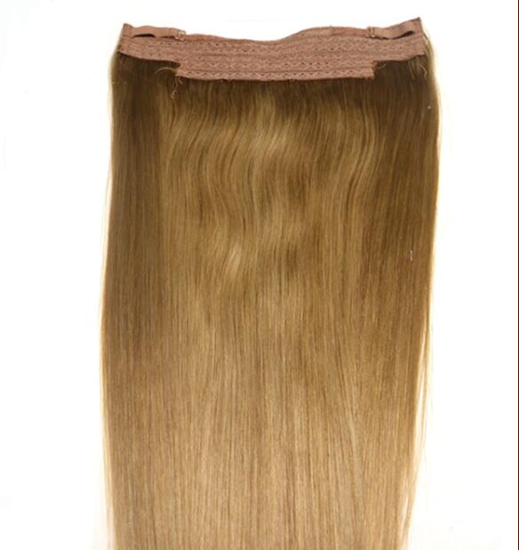 High Quality Ombre Hair Weaves Flip in Halo Hair Extension