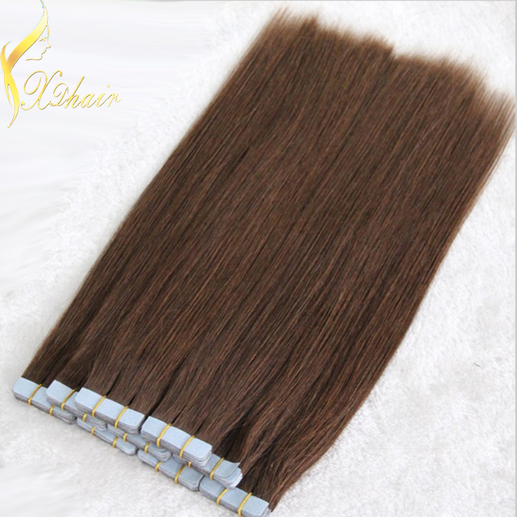High Quality Unprocessed Tape Hair Extensions 100% Human Hair