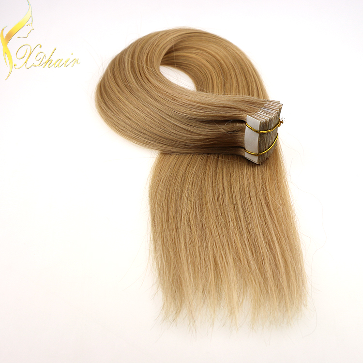 Highest Quality Human Hair Skin Weft 8-30inch Indian Remy Tape Hair Extension