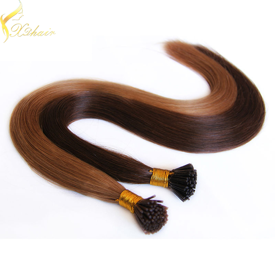 Hot Selling Natural Virgin Remy Hair Extensions I Tip Brazilian Human Pre-bonded Hair