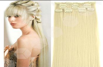 Hot Selling Unprocessed Wholesale Virgin Brazilian Hair Clip In Hair Extension
