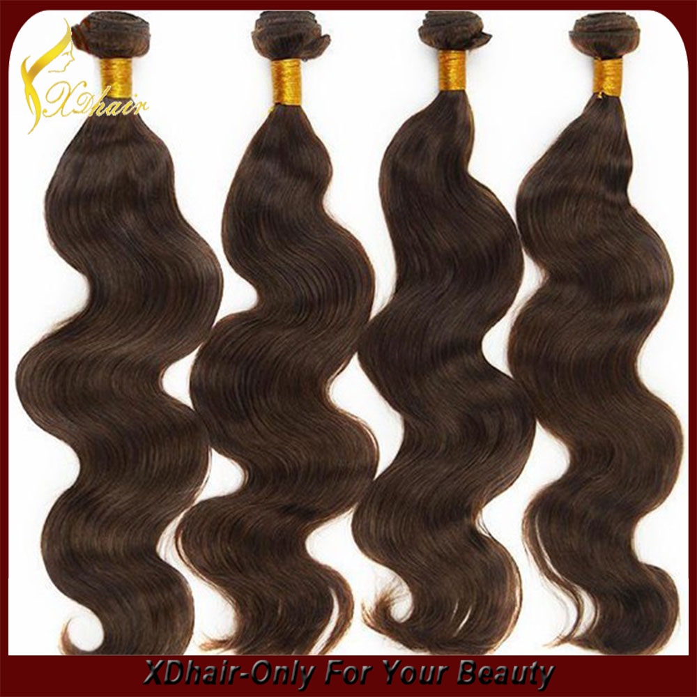 Human hair weave new quality 2015 fashion hair extension machine made weft wholesale
